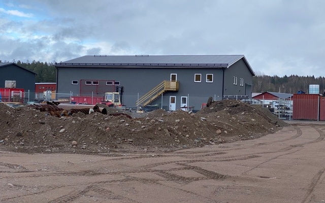 Bolag söker finansiering till byggnationen av en industribyggnad i Bålsta