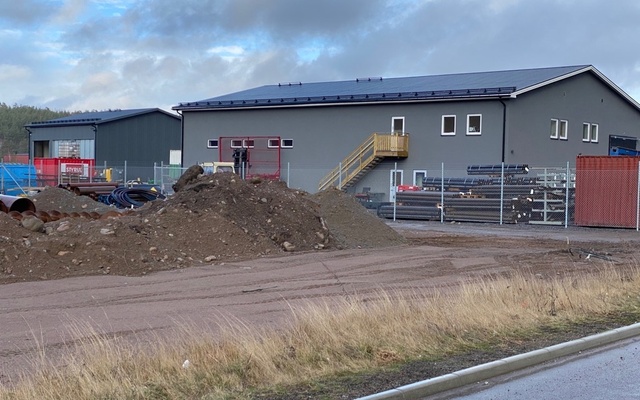 Bolag söker finansiering till byggnationen av en industribyggnad i Bålsta.