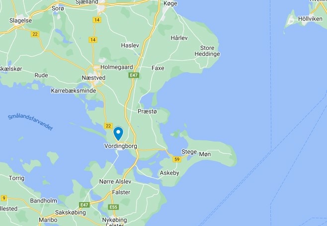 Placering på kort